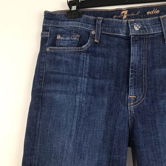 7âforâAll MankindâEdieâEyeletâCutâOffâHemâJeans - Picture 7 of 15